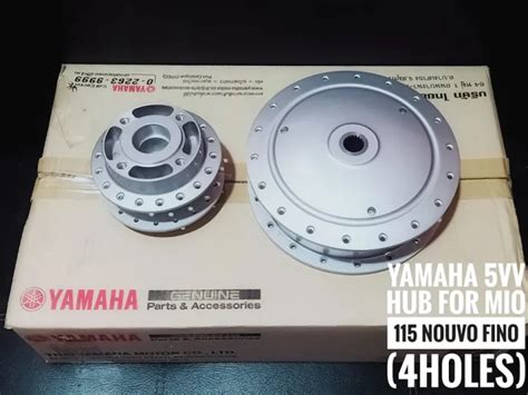 YAMAHA 5VV HUB SET FRONT AND REAR FOR MIO SPORTY .